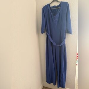 New York & Company Royal Blue jumpsuit